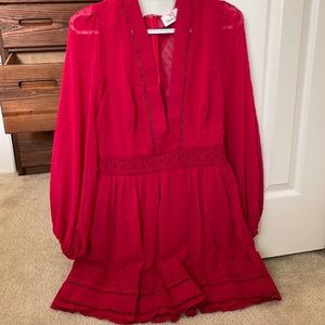 Red dress size medium that I got from a small boutique